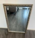 Zilverkleurige Rechthoekige Spiegel, Gebruikt, 100 tot 150 cm, Ophalen of Verzenden, Rechthoekig