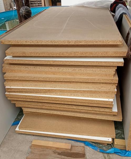 C Dur vloerplaten spaanplaat 38 mm, 2m bij 1m (5 stuks), Doe-het-zelf en Verbouw, Hout en Planken, Gebruikt, Plank, Overige houtsoorten