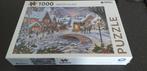Nieuwe puzzel Winter Village merk Rebo - 1000 stukjes, Ophalen, Nieuw, Legpuzzel