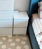 MALM Ladekast - Wit - 2 Lades, Huis en Inrichting, Kasten | Ladekasten, Ophalen, Overige materialen, Minder dan 50 cm, Gebruikt