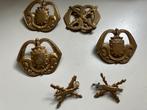 Messing penningen medaillons badges broches, Antiek en Kunst, Ophalen of Verzenden
