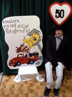 Abraham fotogeniek set 3 deel voor 50 verjaardag feest., Hobby en Vrije tijd, Feestartikelen | Verhuur, Ophalen, Nieuw, Abraham of Sarah