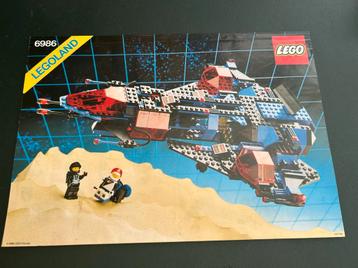 Lego space police instructie boekjes set 6986 beschikbaar voor biedingen