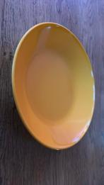 Mepal melamine soep/ diep bord vintage oranje diameter 20 cm, Ophalen of Verzenden, Zo goed als nieuw