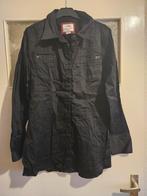 Zwart overhemd/tuniek, Kleding | Dames, Grote Maten, Ophalen of Verzenden, Zo goed als nieuw, Zwart, Blouse of Tuniek