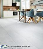 Pvc click Tegel Street Wise 5mm met integreerde ondervloer, Pvc click met integreede ondervloer, 75 m² of meer, Wit, Nieuw