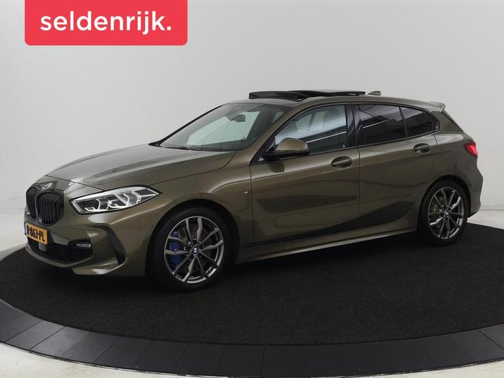 BMW 1-serie 118i M Sport | Panoramadak | Leder | Stoelverwar, Auto's, BMW, Bedrijf, Te koop, 1-Serie, ABS, Achteruitrijcamera