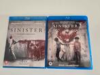 Blu-ray sinister + sinister 2, Ophalen of Verzenden, Horror
