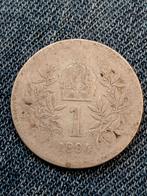 Oostenrijk 1 Corona 1894 Franz Joseph I  - Zilver, Verzenden, Oostenrijk, Losse munt, Zilver