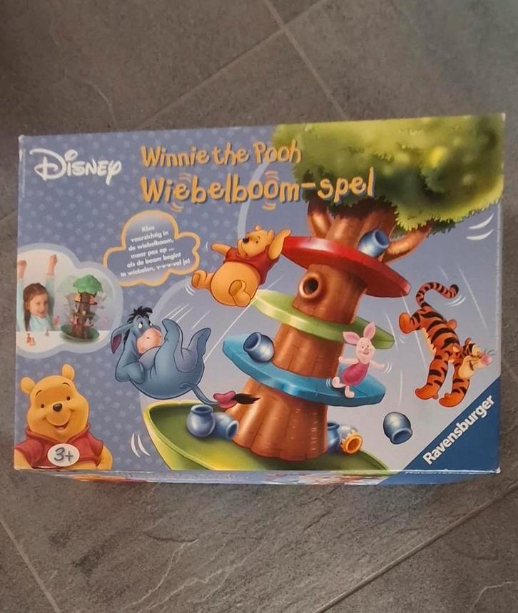 Winnie de Pooh Wiebelboom spel-Ravensburger, Hobby en Vrije tijd, Gezelschapsspellen | Bordspellen, Gebruikt, Ophalen of Verzenden