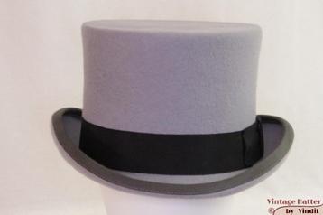 Ascot Hoge hoed Christies grijs mt 55 nieuw gratis verzenden beschikbaar voor biedingen
