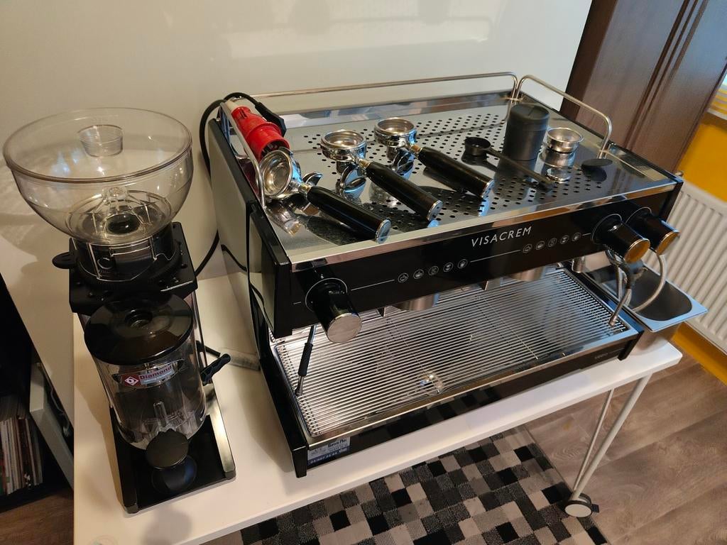 Vetro Visacrem G2 koffiemachine zet bijna /faillissemen, Ophalen of Verzenden