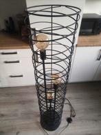 Industriële Staande Lamp Haco, Huis en Inrichting, Lampen | Vloerlampen, Ophalen, 100 tot 150 cm, Zo goed als nieuw, Metaal