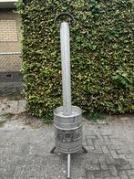 RVS bierfustkachel, Tuin en Terras, Tuinhaarden, Ophalen, Zo goed als nieuw