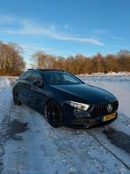 Mercedes-Benz A-Klasse A 250 224pk 7G-DCT 2018 Zwart, Auto's, Mercedes-Benz, Zwart, 4 cilinders, Alcantara, Zwart
