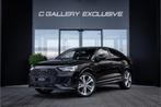 Audi Q3 Sportback 35 TFSI S Edition Competition - Panorama |, Zwart, 4 cilinders, 150 pk, Leder en Stof