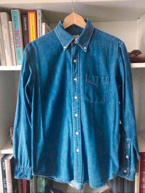 Prachtige Orslow Denim Spijker Overhemd Shirt Blouse, Kleding | Heren, Overhemden, Zo goed als nieuw, Blauw, Ophalen of Verzenden