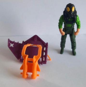 M.A.S.K. MASK Jacques Lafleur (Glider Strike) Kenner 1987 beschikbaar voor biedingen