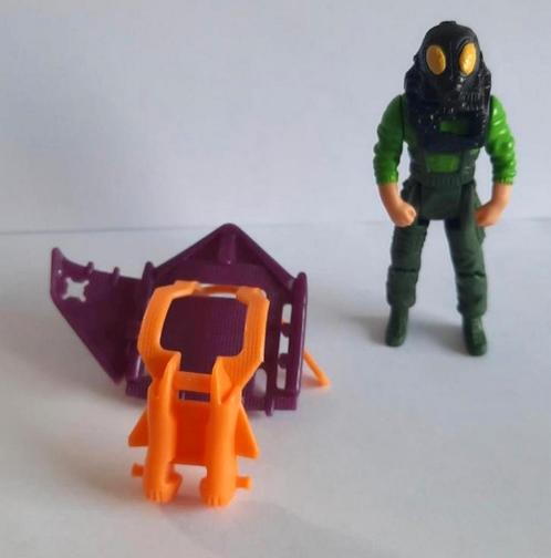 M.A.S.K. MASK Jacques Lafleur (Glider Strike) Kenner 1987, Verzamelen, Poppetjes en Figuurtjes, Zo goed als nieuw, Ophalen of Verzenden