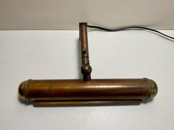 Messing schilderijlampje ca 22 cm inclusief lichtbolletje beschikbaar voor biedingen