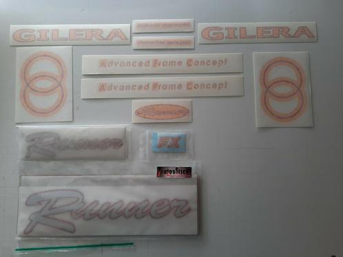 Stickerset Gilera Runner FX of FxR COMPLEET, Motoren, Accessoires | Stickers, Ophalen of Verzenden