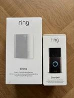 Ring deurbel + chime nieuw in doos, Huis en Inrichting, Deurbellen, Ophalen, Ingebouwde camera, Nieuw, Draadloos