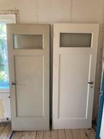 paneeldeuren met bovenruit, Doe-het-zelf en Verbouw, Deuren en Horren, Ophalen, Minder dan 80 cm, Binnendeur, Zo goed als nieuw