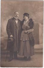 Fotokaart / Studiofoto Man en Vrouw - Foto Cartes Parijs -, Gebruikt, Verzenden, Foto, Voor 1940