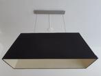 modern design zwart stoffenhanglamp Rosan handmade design, Gebruikt, Modern design, Ophalen, 75 cm of meer