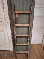 Oude ladder laddertje trappetje plukladder brocante, Antiek en Kunst, Curiosa en Brocante, Ophalen of Verzenden