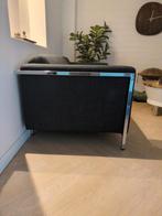 Grijs stoffen bank van Montel, Ophalen, Gebruikt, Overige maten, 75 tot 100 cm