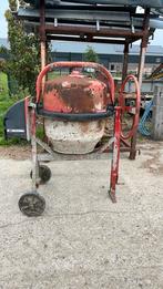 Betonmolen, Ophalen, Gebruikt