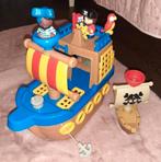 Piratenschip (inclusief bootje en 2 piraten), Kinderen en Baby's, Speelgoed | Overig, Gebruikt, Ophalen