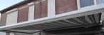 Elektrische luifel met cassette, Tuin en Terras, Zonneschermen, Ophalen, Gebruikt, Knikarmscherm