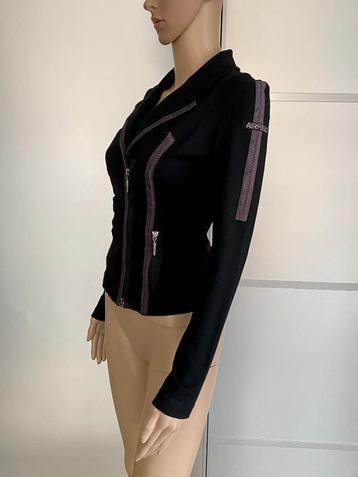 G741 Airfield maat XS=34 jasje blazer colbert vest zwart beschikbaar voor biedingen