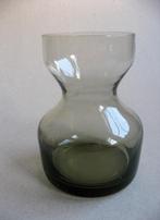 Grijsgroen glazen bollenvaasje  Rimac Baarn jaren 50, Ophalen of Verzenden