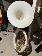 Olds sousafoon, Muziek en Instrumenten, Blaasinstrumenten | Tuba's, Ophalen of Verzenden, Zo goed als nieuw, Bes-tuba