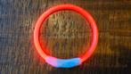 LED halsband voor middelgrote hond (43cm of kleiner), Ophalen of Verzenden, Verlicht, Zo goed als nieuw