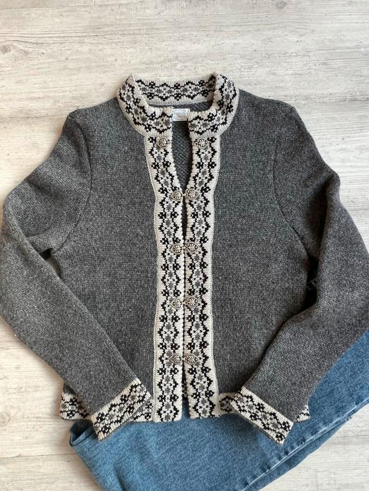 Natural Style wollen vest Scandinavisch maat XS/S, Kleding | Dames, Truien en Vesten, Zo goed als nieuw, Maat 34 (XS) of kleiner