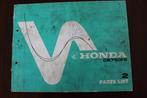 Honda CB750 F2 1977 motorcycle parts list CB 750 F2, Ophalen of Verzenden, Honda
