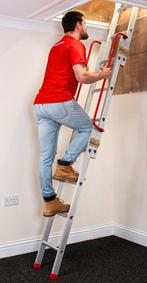 [Altrex ]aluminium Ladder - Opvouwbaar, Doe-het-zelf en Verbouw, Ladders en Trappen, Gebruikt, Ophalen of Verzenden, Ladder, Opvouwbaar of Inschuifbaar