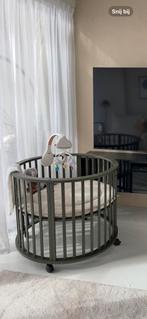 Europe Baby Box Circa II Donker Groen, Ophalen of Verzenden, Zo goed als nieuw, Rond, In hoogte verstelbaar