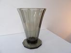 Art Deco Vaas Boheems, grijs/groen