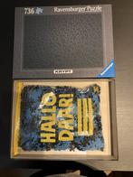 Zwarte puzzel, 736 stukjes, Ophalen of Verzenden, 500 t/m 1500 stukjes, Gebruikt, Legpuzzel