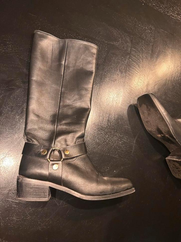 Nikkie Hoge Laarzen - Stijlvol en Comfortabel, Kleding | Dames, Schoenen, Zo goed als nieuw, Hoge laarzen, Zwart, Ophalen of Verzenden