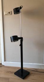 Vintage Ronald Homes lamp vloerlamp zwart metaal, Ophalen, Gebruikt, Metaal, 150 tot 200 cm