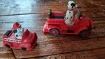 Dalmatier in brandweerauto, Ophalen of Verzenden, Duplo