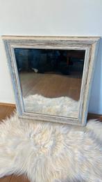 Prachtige grote houten spiegel, Huis en Inrichting, Woonaccessoires | Spiegels, Minder dan 100 cm, Rechthoekig, Zo goed als nieuw