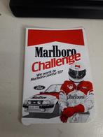 sticker Marlboro Challenge 1983 (Z143-70), Verzamelen, Stickers, Ophalen of Verzenden, Zo goed als nieuw