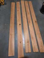 Eiken rabat planken geschaafd 1.8*17*250 - 5 stuks, Doe-het-zelf en Verbouw, Hout en Planken, Ophalen, Minder dan 25 mm, Eiken
